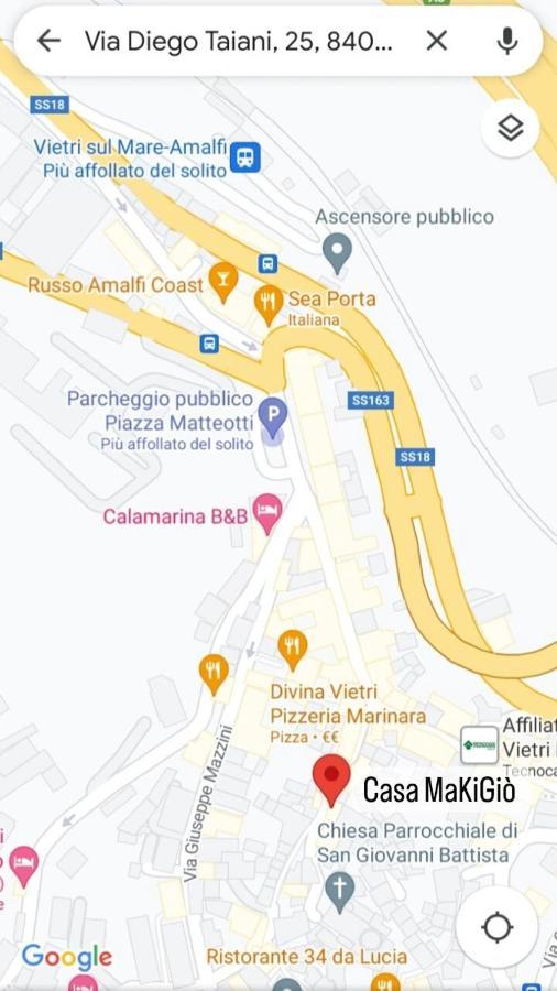 Vietri Casa Makigio 아파트 외부 사진